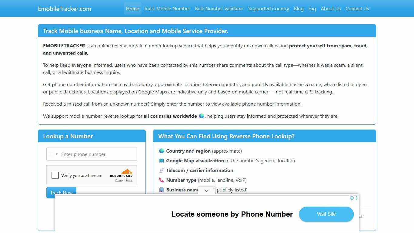 Mobile Number Tracker Find Owner Name and Location on Google Map.